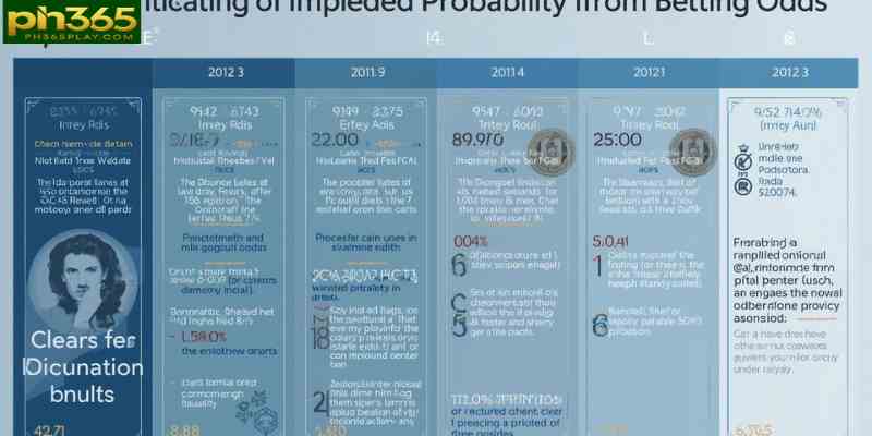 Chart showing implied probability calculation in odds betting