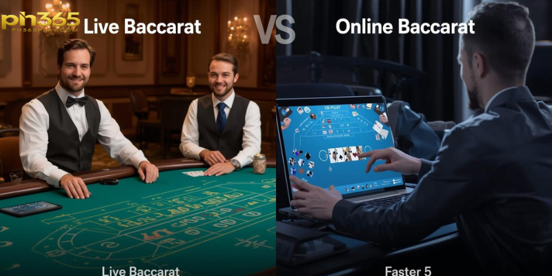 Live Baccarat vs Online Baccarat